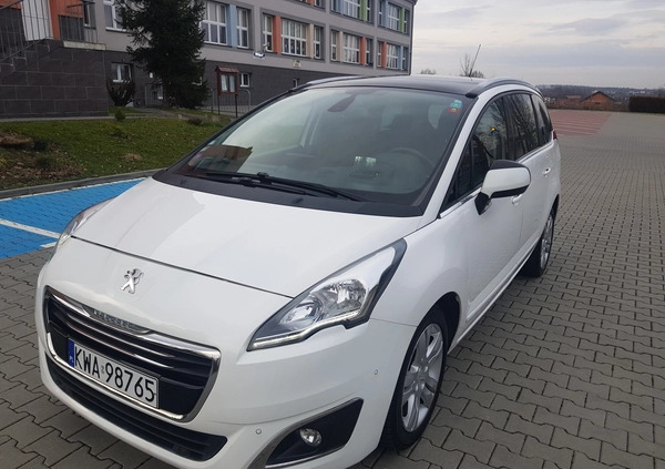 Peugeot 5008 cena 35500 przebieg: 182000, rok produkcji 2014 z Płoty małe 742